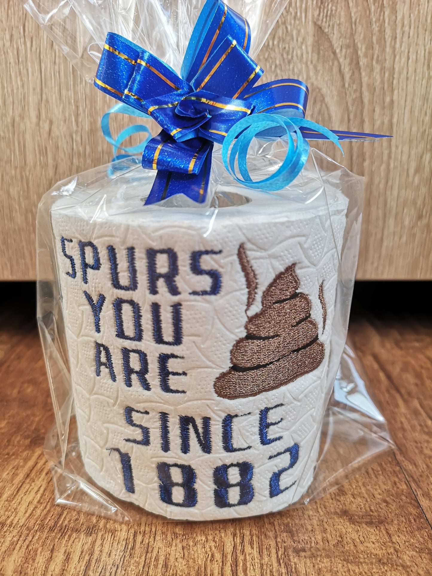 Tottenham Hotspur Fan Gift Spurs Fans Gift Toilet Paper Gift Novelty Toilet Paper Gift For Father's Day UK Spurs Fathers Day Gift