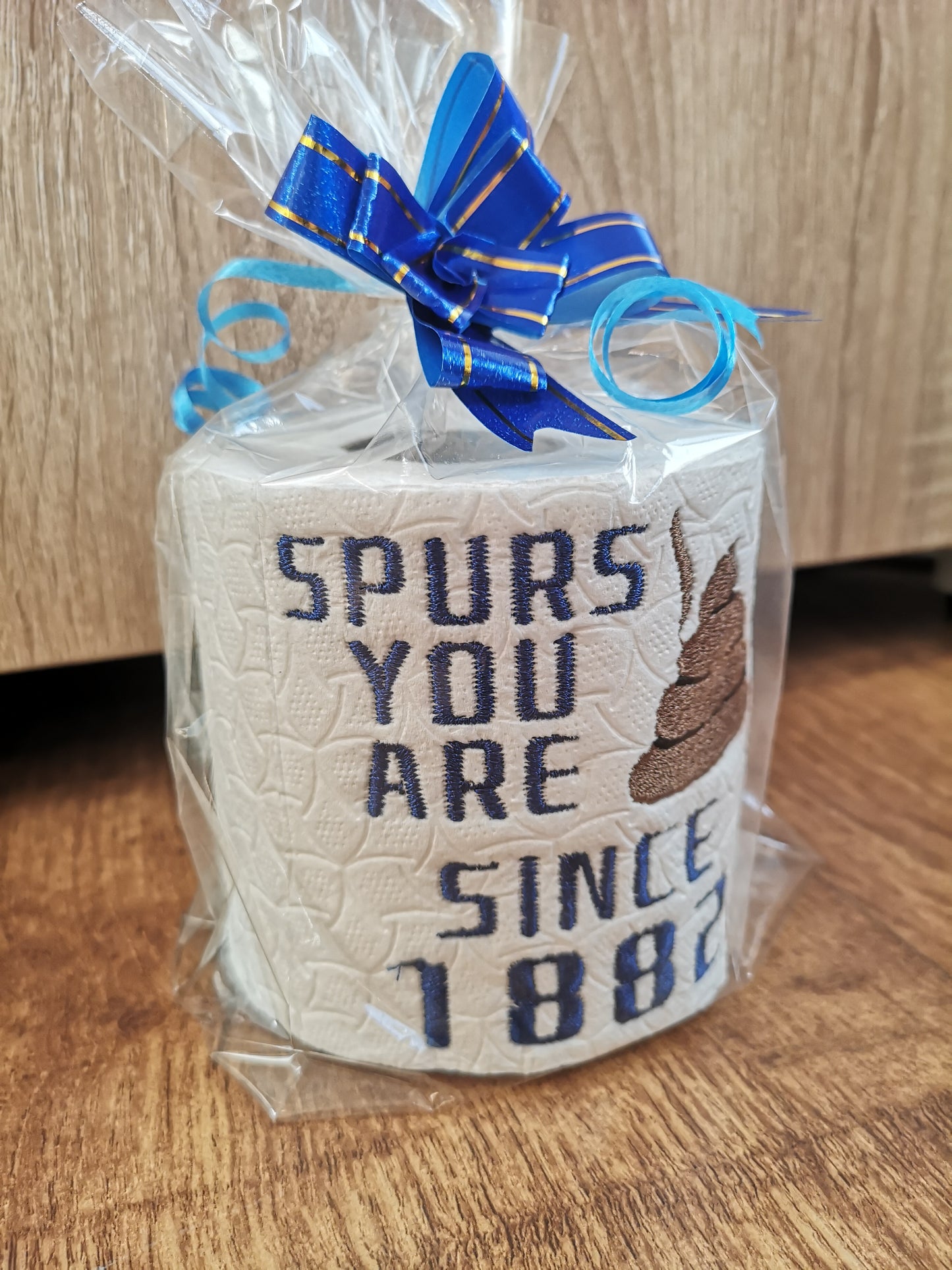 Tottenham Hotspur Fan Gift Spurs Fans Gift Toilet Paper Gift Novelty Toilet Paper Gift For Father's Day UK Spurs Fathers Day Gift