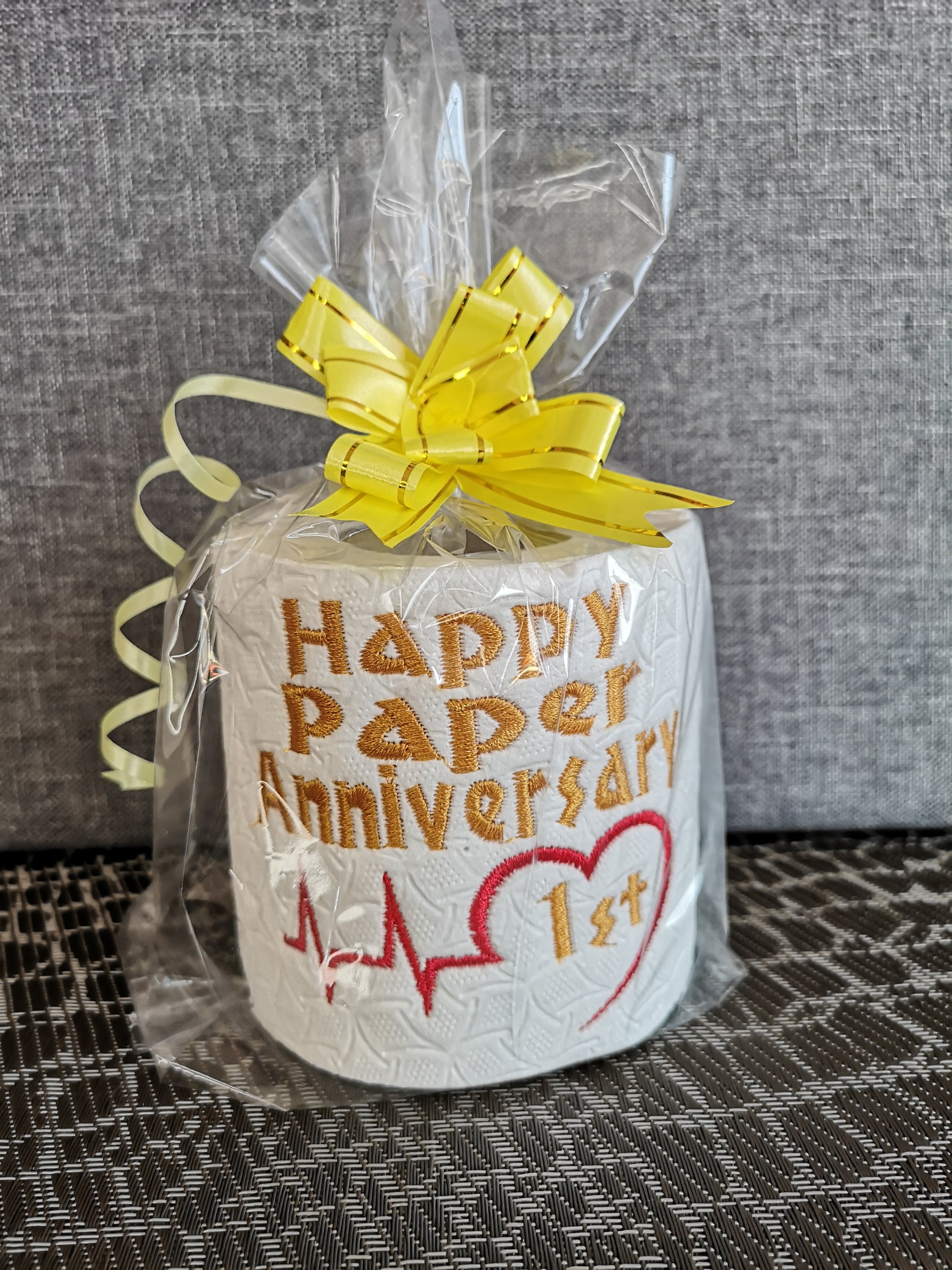 Anniversary 1st Anniversary - paper themed gift box idea for husband  Toilet…  Paper wedding anniversary gift, Paper gifts anniversary, 1 year anniversary  gifts