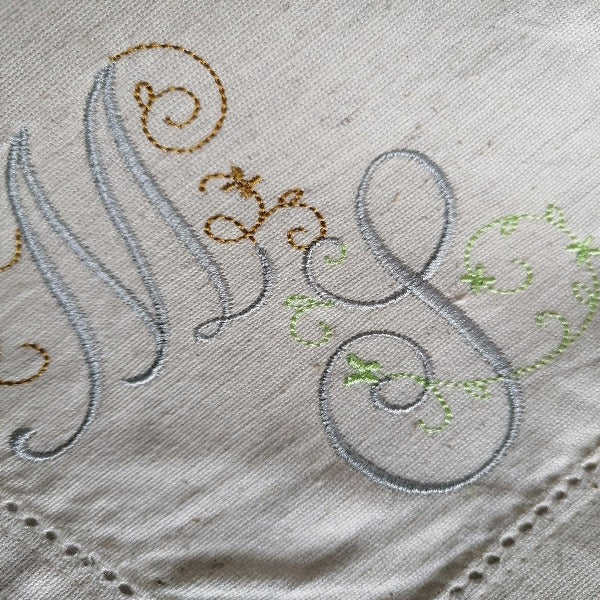 Personalised Napkins Embroidered Cotton Hemstitched dinner napkins 20x20in Monogrammed Napkins Serviette Anniversary Gift Napkins Set