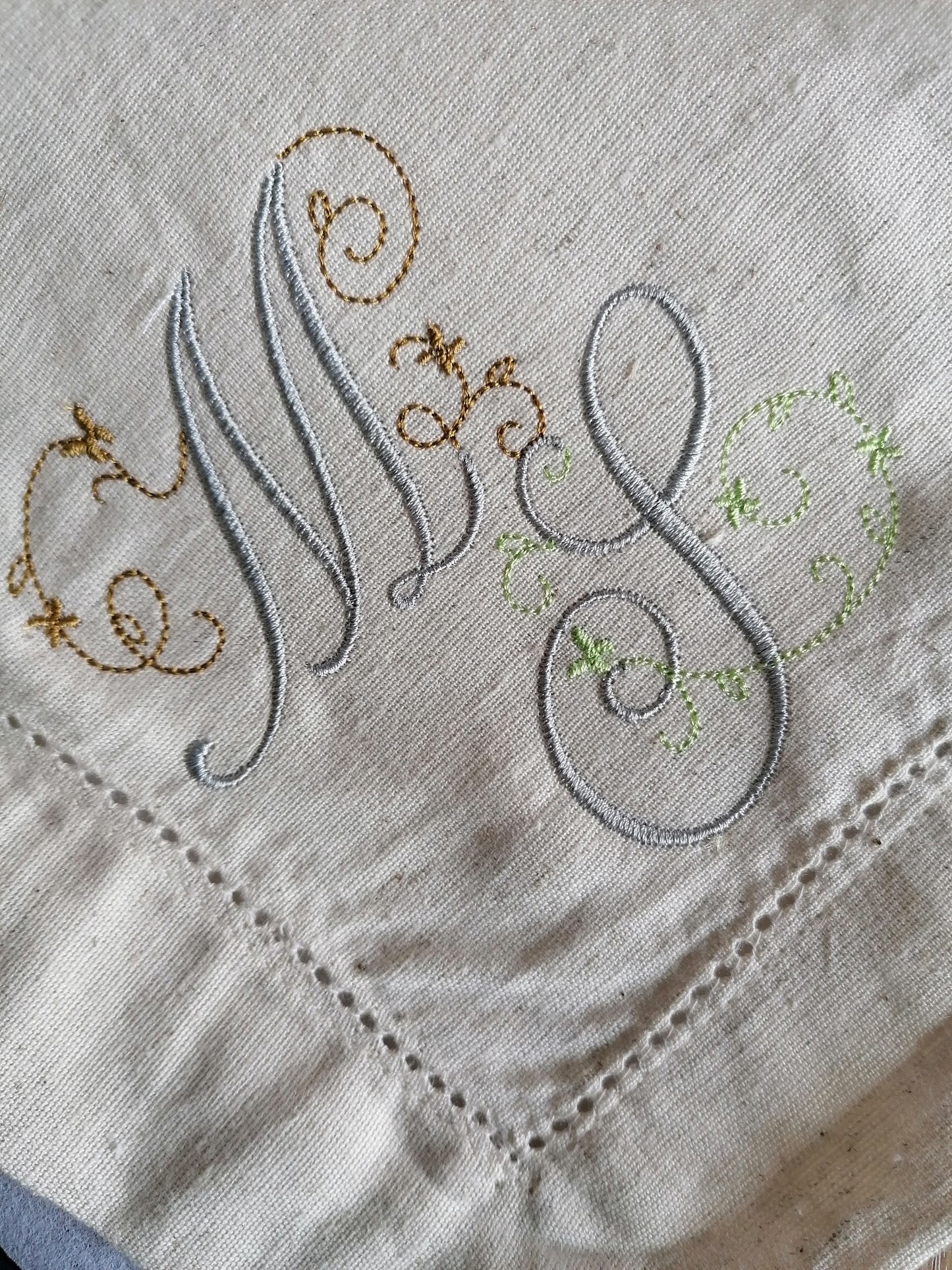 Personalised Napkins Embroidered Cotton Hemstitched dinner napkins 20x20in Monogrammed Napkins Serviette Anniversary Gift Napkins Set