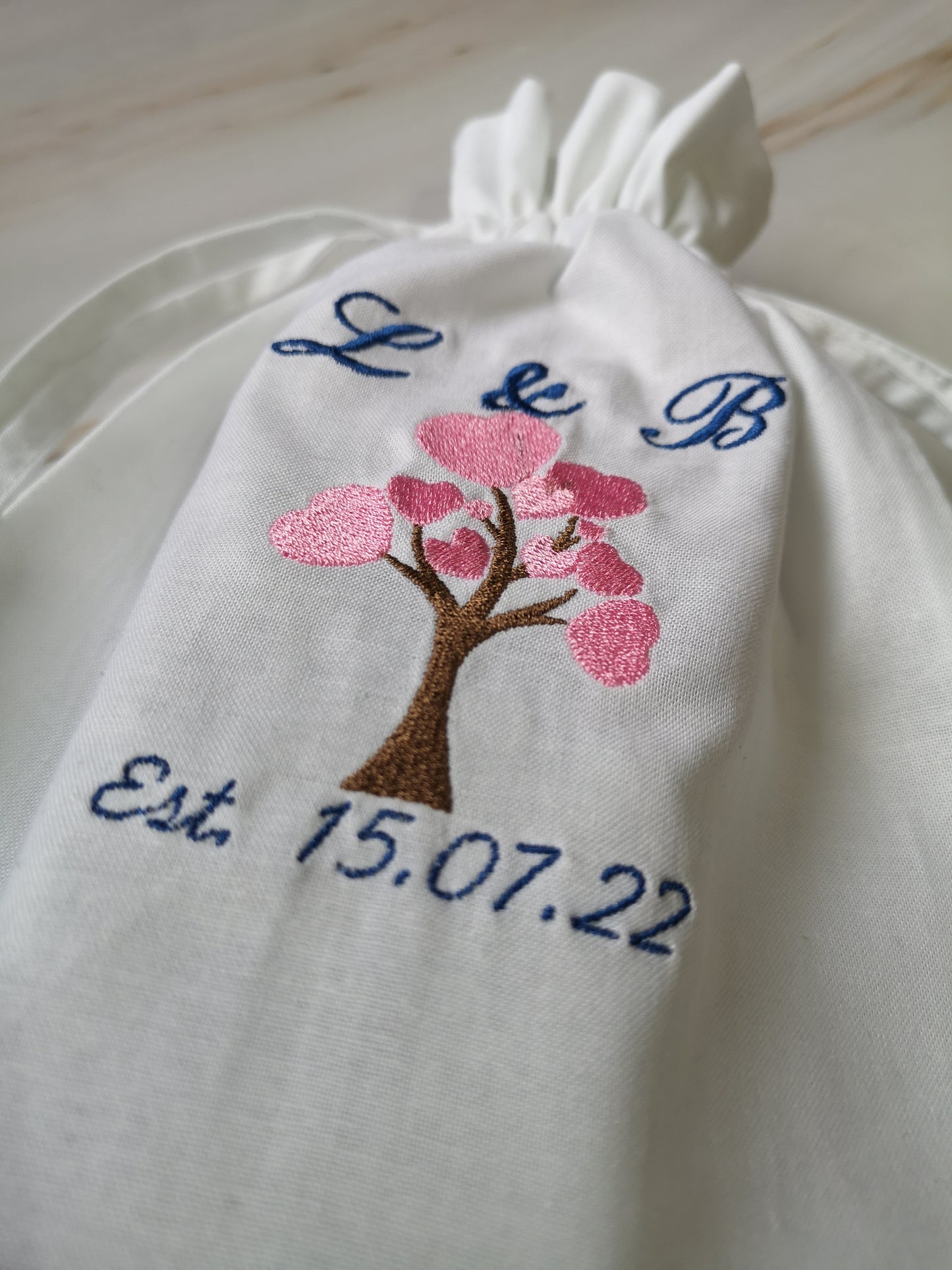Personalised Jewish Wedding Glass Bag UK Embroider Breaking Glass Pouch Jewish Groom Glass Bag Jewish Wedding Ceremony Gift Jewish Tradition